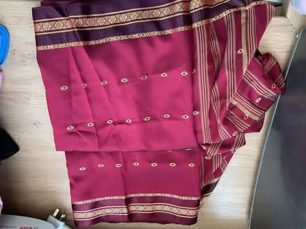 Photo of free Sari length . Used once as decoration but in new condition. (Middleton Junction OL9) #1