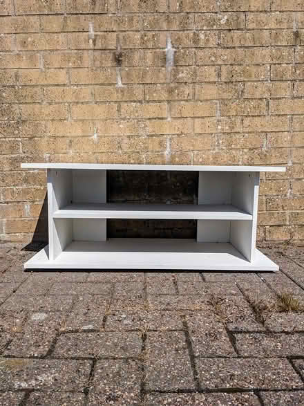 Photo of free White TV Stand (PL4 Greenbank) #1
