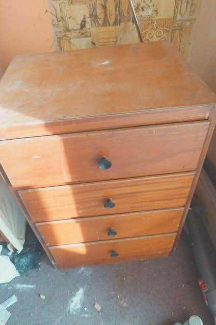 Photo of free Brown 4 draw chest (Torquay) #1
