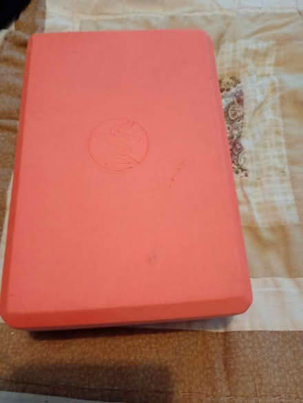 Photo of free Single orange yoga block (Boothgate DE56) #1