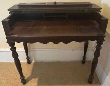 Photo of free Rosewood writing desk (Capitol Hill) #2