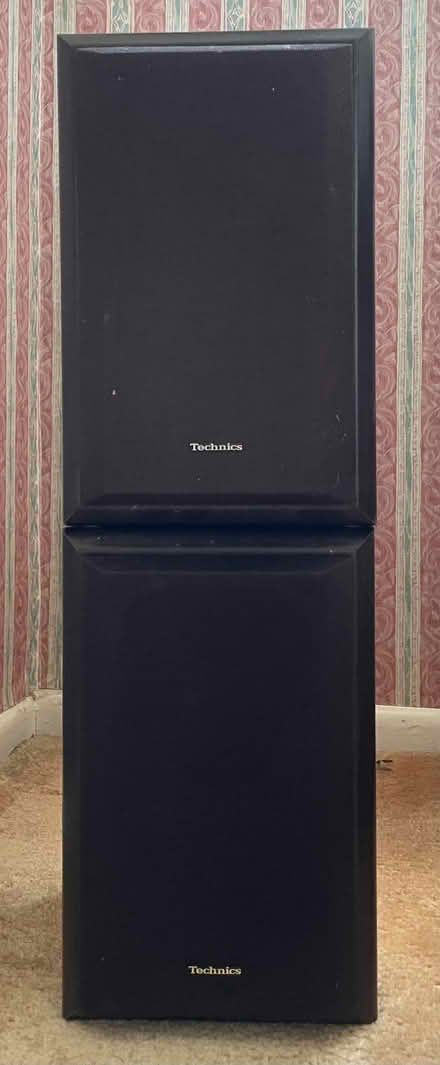 Photo of free A pair of Technics loudspeakers. (Fishers Green SG1) #1