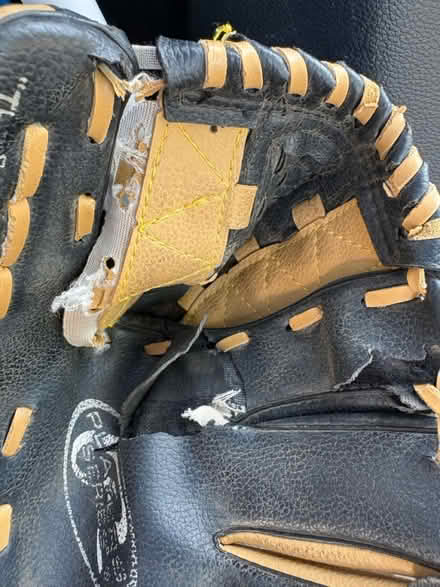 Photo of free Kids baseball glove (slightly torn) (94087) #2