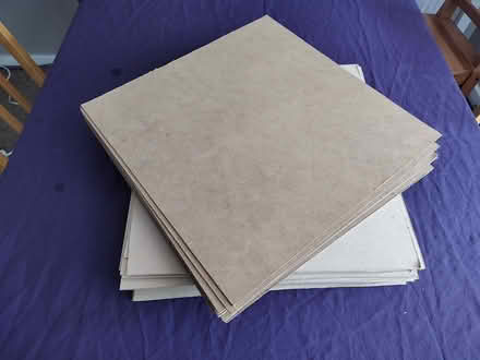 Photo of free 36x MDF squares roughly 40x40cm each. (Apley TF1) #1