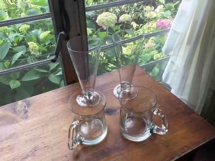 Photo of free Four beer glasses (West side) #1