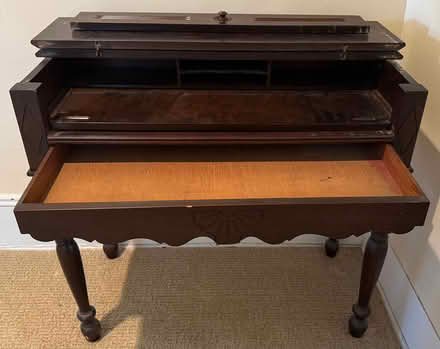 Photo of free Rosewood writing desk (Capitol Hill) #3