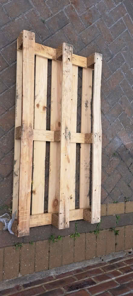 Photo of free 120cm x 60cm wooden pallet (Romford RM1) #1