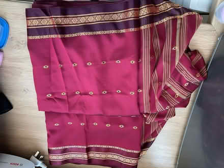 Photo of free Sari length . Used once as decoration but in new condition. (Middleton Junction OL9) #2