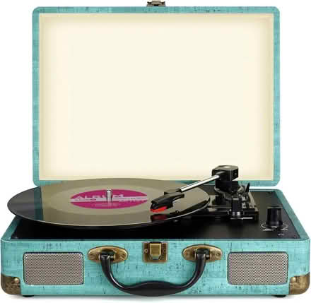 Photo of Retro Case Vinyl Record Player (Braughing, SG11) #2