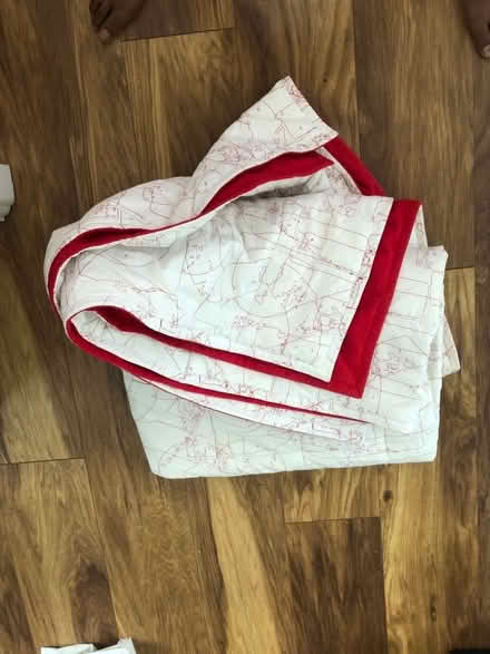 Photo of free Ikea blanket with red fleece (Richmond TW1) #1