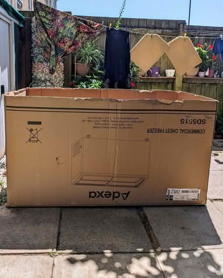 Photo of free Very Large Cardboard Box (Missing Bottom Part) (PL4) #1