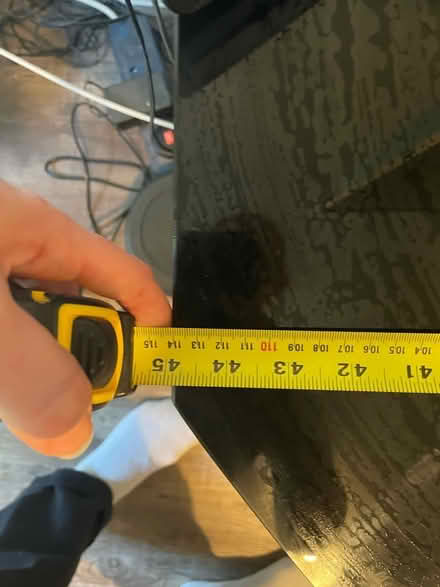 Photo of free Glass TV stand (New Town CO2) #4