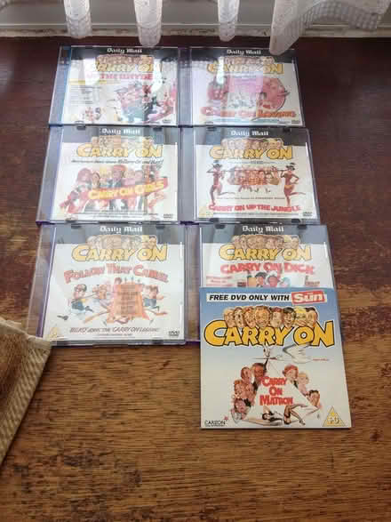 Photo of free Carry on DVDs (Crewkerne) #1