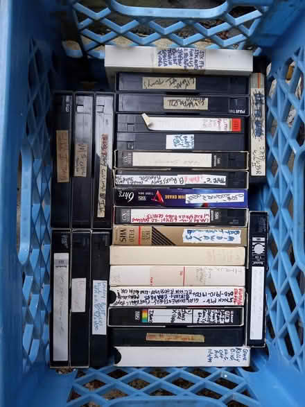 Photo of free VHS Cases and Tapes (Woxall) #1