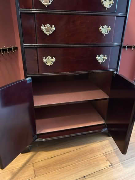 Photo of free Cherry wood jewelry chest (East Arlington) #4