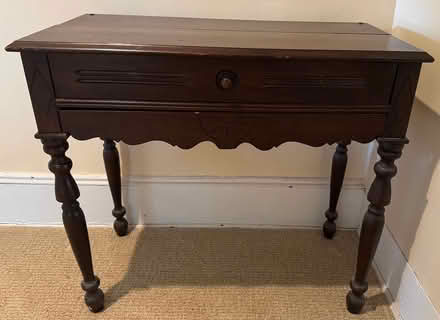 Photo of free Rosewood writing desk (Capitol Hill) #1