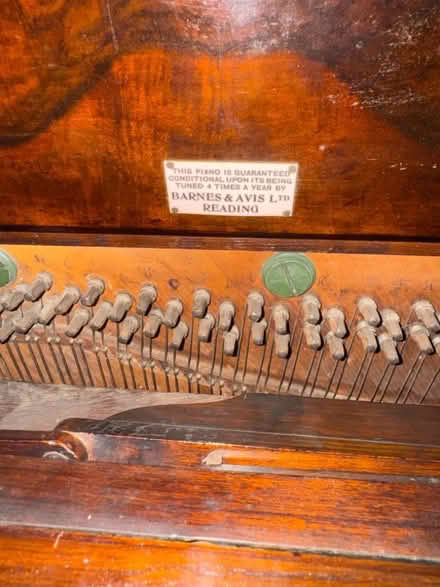 Photo of free Old upright piano (not playable) (Hook Heath GU21) #4