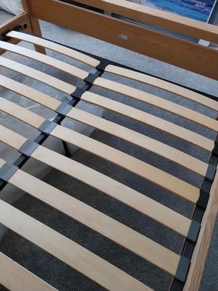 Photo of free Double bed frame (Sandfields Port Talbot SA12) #1