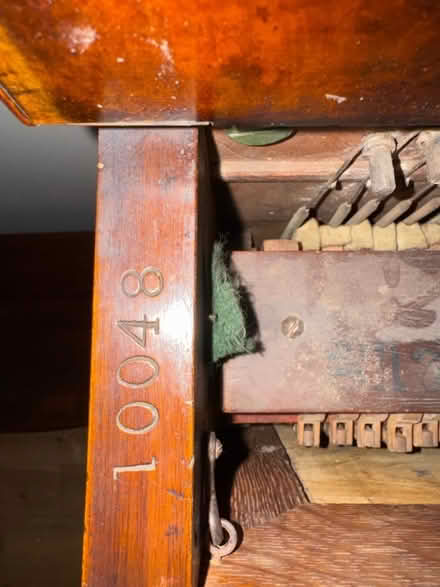 Photo of free Old upright piano (not playable) (Hook Heath GU21) #3