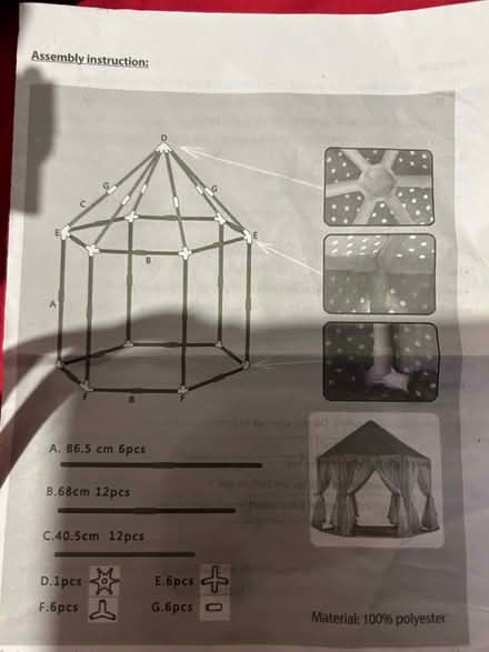 Photo of free Secret hideaway tent (Clapham Common SW4) #1