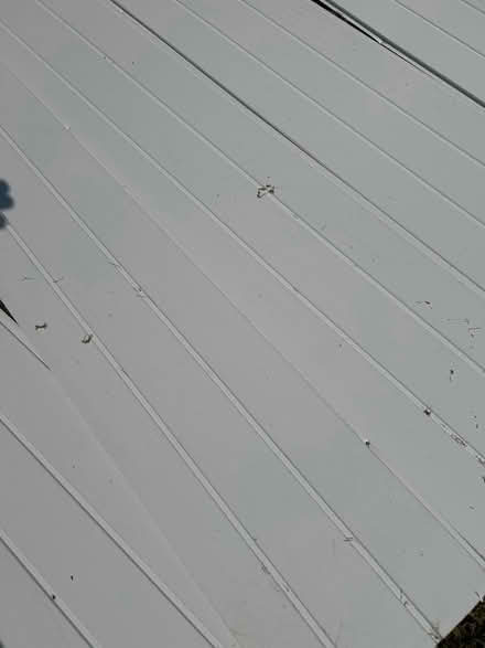 Photo of free White plastic interlocking cladding boards 2.6m x2m approx (Norton LD8) #2