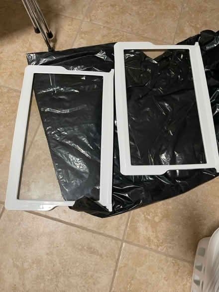Photo of free Whirlpool refrigerator racks (Sunnyvale (near CalTrain)) #1