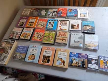 Photo of free 64 audiobooks, all cassette tapes. (Tilekiln TN38) #2