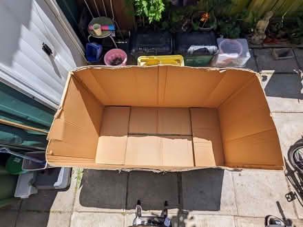 Photo of free Very Large Cardboard Box (Missing Bottom Part) (PL4) #3