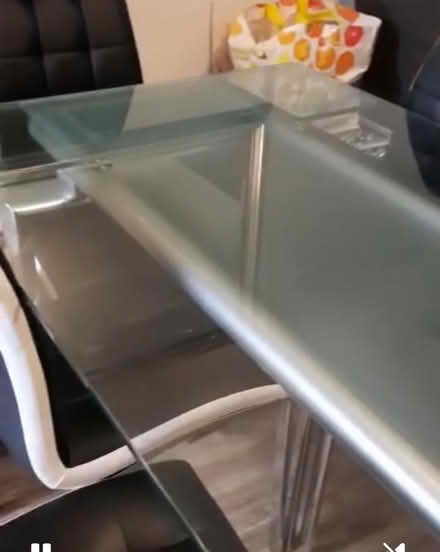Photo of free Lovely glass extended table (N8) #2
