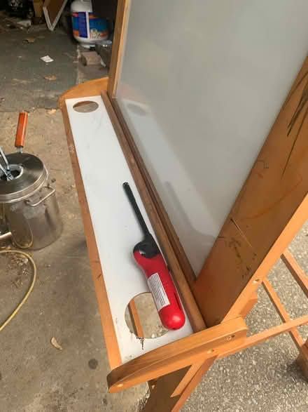 Photo of free Child’s Easel with baskets (South Brampton) #3