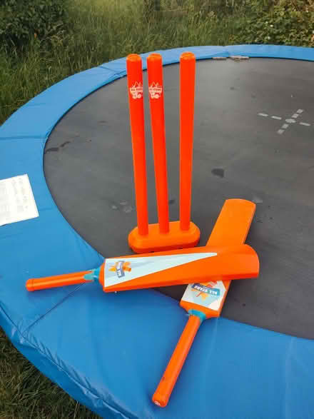 Photo of free Plastic cricket set (North Crawley MK16) #1
