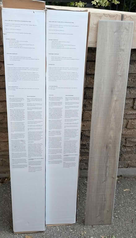 Photo of free Vinyl Plank Flooring (Derry And Winston Churchill) #1