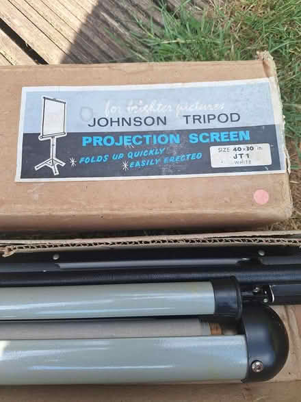 Photo of free Vintage Projector Screen (Bedhampton PO9) #3