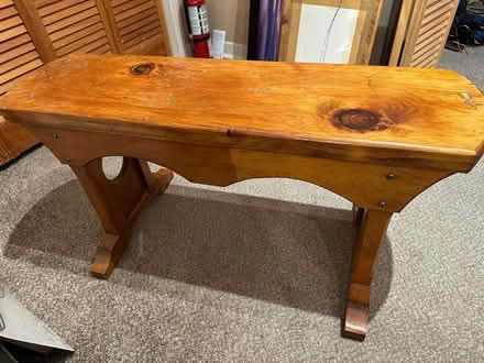 Photo of free Solid wood bench/table (Fisher Heights) #2
