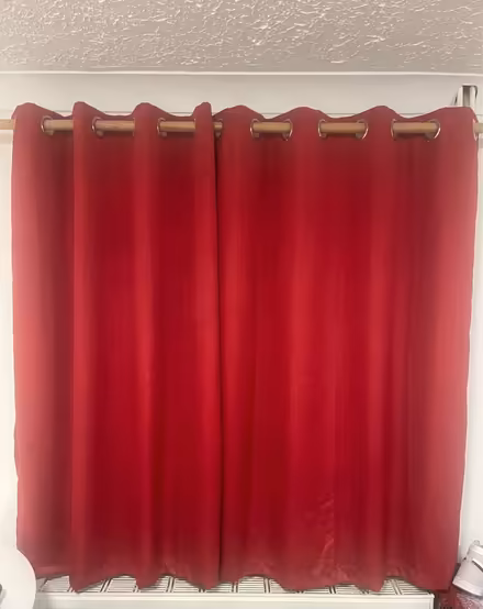 Photo of free Red Curtain (BN2 lewes road Brighton) #1