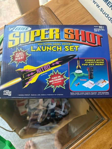 Photo of free Estes Rocket and launcher (Los Altos Grant and Fremont) #1