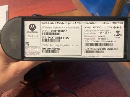 Photo of free Modem/Router; Range Extender (Washington heights) #3