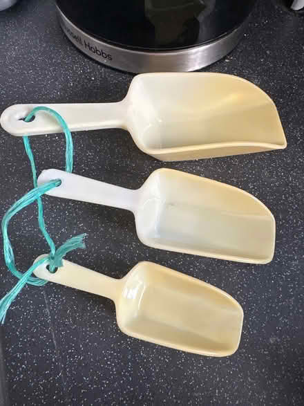 Photo of free 3 x plastic scoops (Ashford TW15) #1