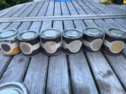 Photo of free sample paint pots F&B little greene (Blagdon BS40) #3