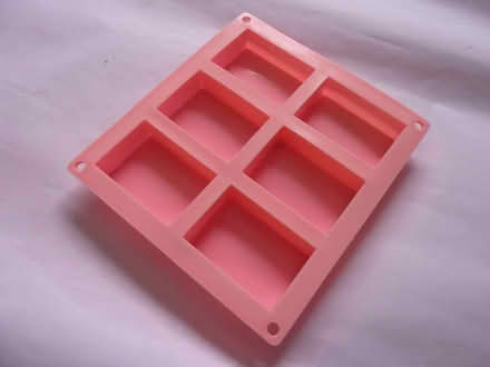 Photo of free 6 cavity Silicone Soap mold (Hartwood Green PR6) #1