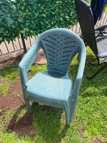 Photo of free Three garden chairs (Oswestry) #1