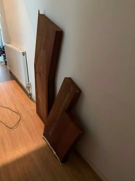 Photo of free Pieces of solid hard wood - mahogany? (Wooburn Green HP10) #1