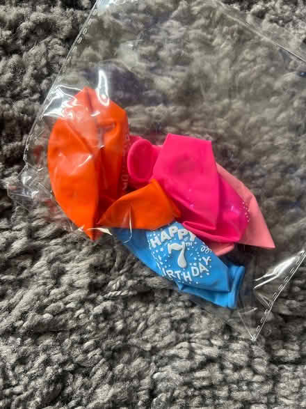 Photo of free Large blue number 7 Balloon (Carlisle) #2