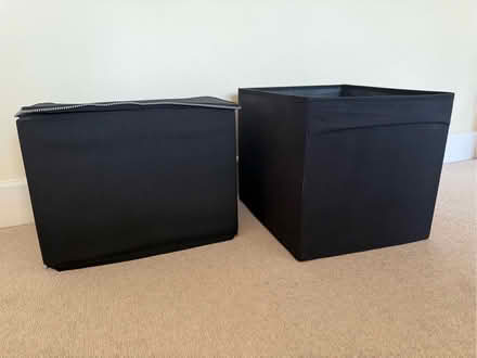 Photo of free 2 soft black boxes (Weston) #1