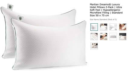 Photo of free Two Pillows, Two Futons & Mattress Topper (Clerkenwell EC1V) #4