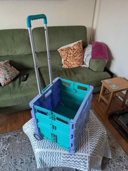 Photo of free Collapsible wheeled box (Rawdon LS19) #1