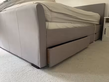 Photo of free King Size bed frame only (ME18 5LB) #2