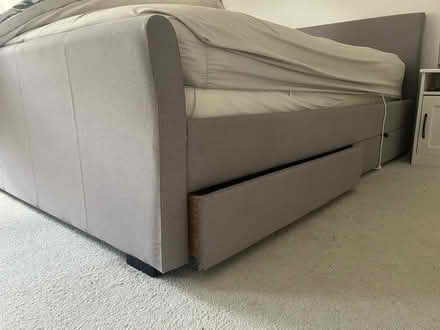 Photo of free King Size bed frame only (ME18 5LB) #2