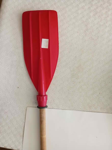 Photo of free Paddle, single, plastic with wooden handle (Chorlton M21) #1