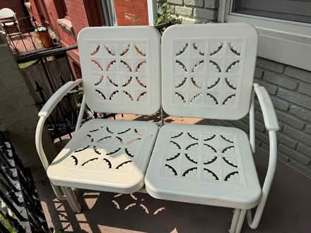Photo of free Metal patio glider (Capitol Hill) #1